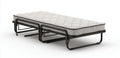 Klappbares Gästebett aus Metall mit Matratze für zusätzlichen Schlafplatz - 190 x 80 x 20